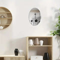 Unbreakable Acrylic Mirror Self-Adhesive Wall Sticker | Lightweight Safety Mirror for Home, Bedroom, Bathroom & Kids Room (20×30 cm)