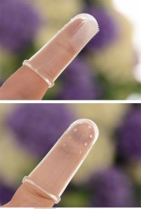 Baby Finger Toothbrush Silicon Toothbrush+Box Children Teeth Clear Soft Silicone Infant Tooth Brush Rubber Cleaning Baby Brush
